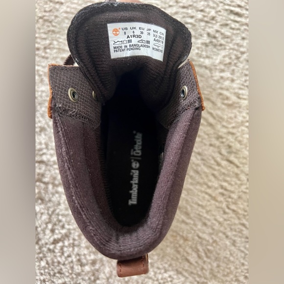 Timberland Ellendale Water Resistant Hiker Boot Brown Grain Leather - Picture 12 of 12